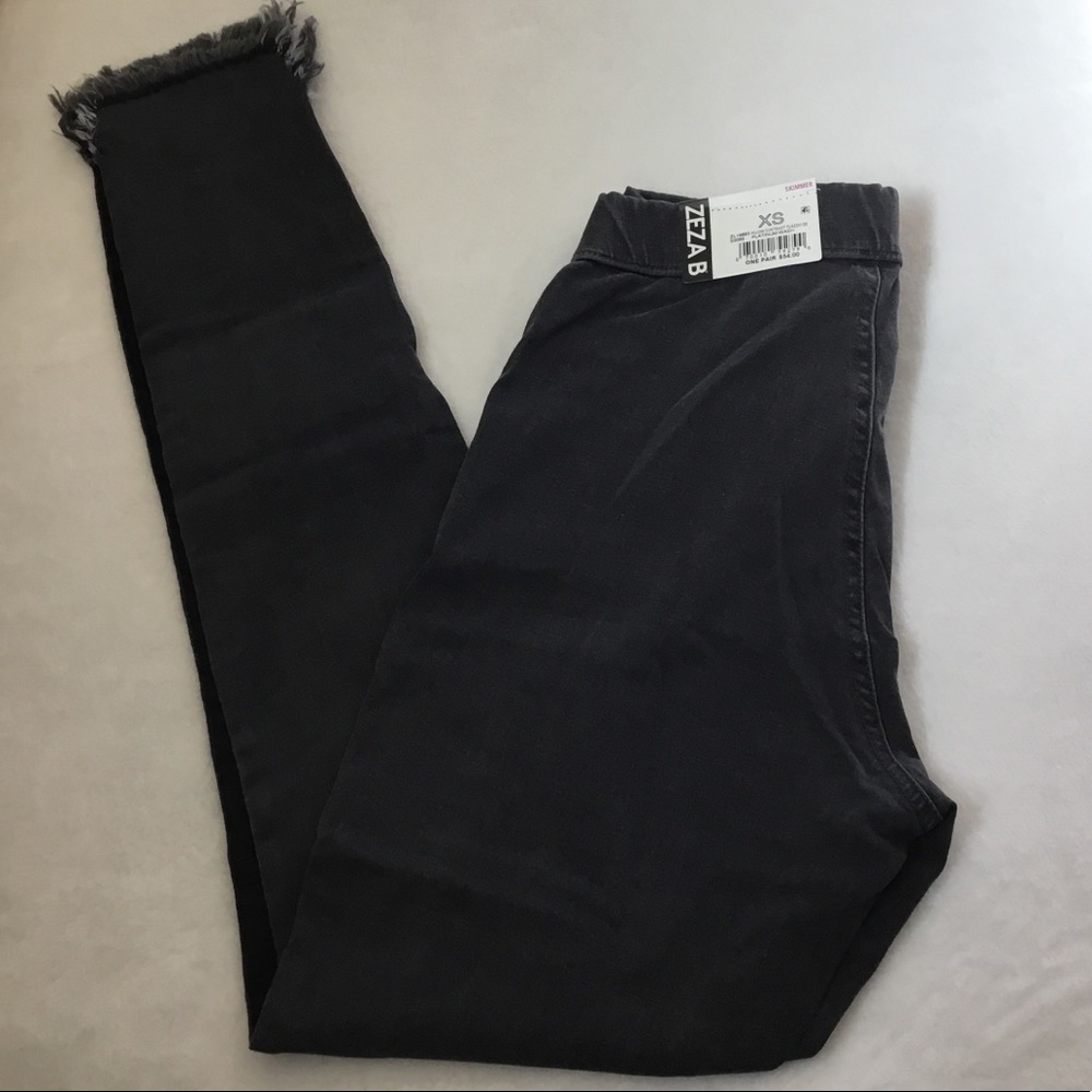 Zeza B Tuxedo High Low Denim Skimmer in XS - Picture 3 of 3